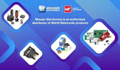 贸泽电子供应丰富多样的Würth Elektronik机电产品